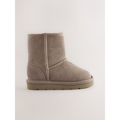 Bottes hautes à enfiler en daim déperlant NEXT