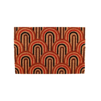 Paillasson coco motifs arches 40x60cm ORNAMI