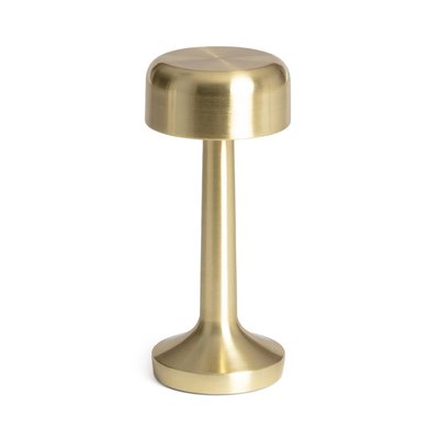 Lampe de table intérieur LED métal doré Ø9cm DAVID SWEEEK