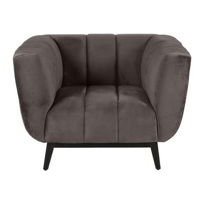 Fauteuil velours  capitonné Amaro ZAGO