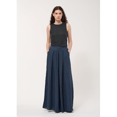Pantalon jupe culotte en lin HUMILITY