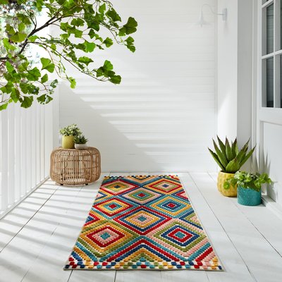 Tapis extérieur de couloir BAY DIAMOND FLAIR RUGS