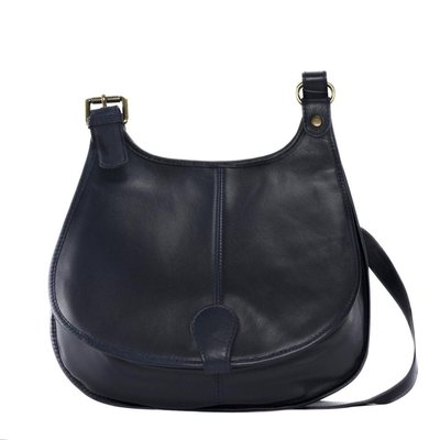 Sac besace bandoulière cuir lisse CARTOUCHIERE OH MY BAG