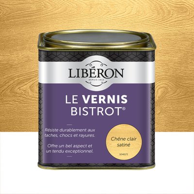 Vernis bistrot® intérieur Satin, Les teintes bois clair LIBERON