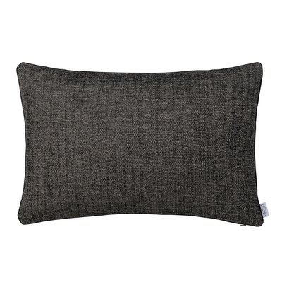 Housse de coussin unie en lin et velour, VOLTAIRE ALEXANDRE TURPAULT
