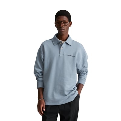 Sweat-shirt polo coupe décontractée en pur coton biologique MARC O’POLO DENIM