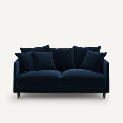 Canapé compact velours, Lazare AM.PM