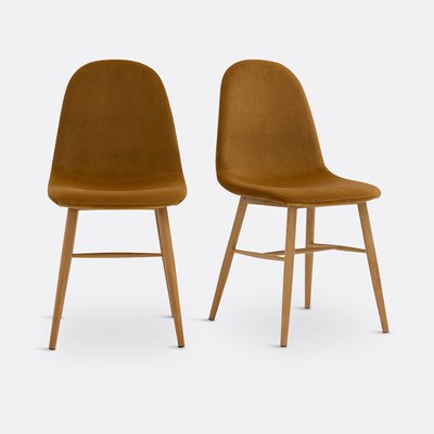 Lot de 2 chaises velours, Polina LA REDOUTE INTERIEURS