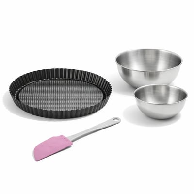 Set de 4 ustensiles de pâtisserie moule à gâteaux 2 bols ZENKER