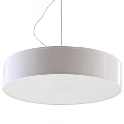 Suspension PVC Blanc E27 3 Arena EDEN