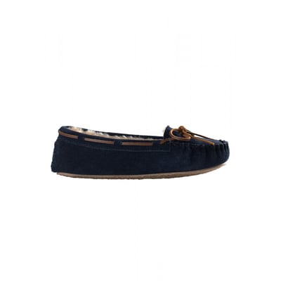 Mocassins en daim fourrés en laine CALLY MINNETONKA