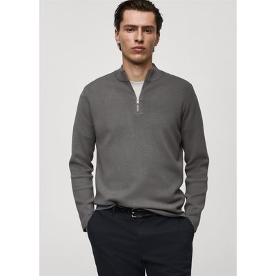 Pull col montant zip MANGO MAN
