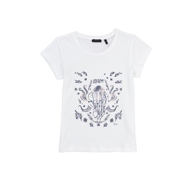 T-shirt coton bio décor aquatique IKKS