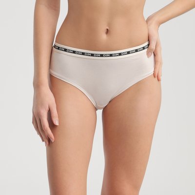 Shorty coton modal à ceinture contrastée Icons Seamless DIM