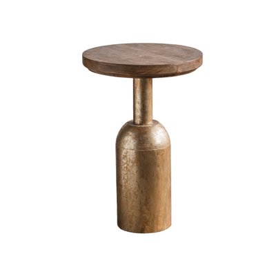 Table basse en bois et métal - PLOT MATHI DESIGN