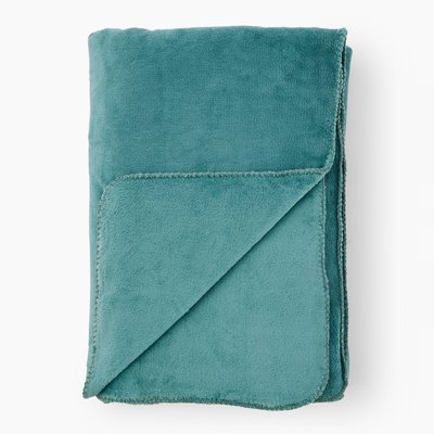 Maxi plaid doudou en polyester recyclé 280gsm, 230 x 250cm MONOPRIX
