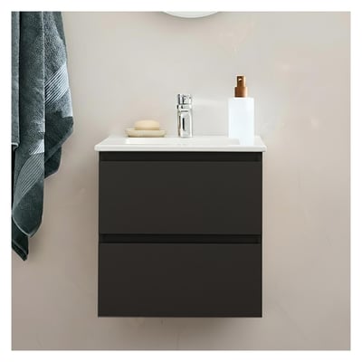 Meuble vasque 45cm et robinet chromé SORRENTO MOB IN