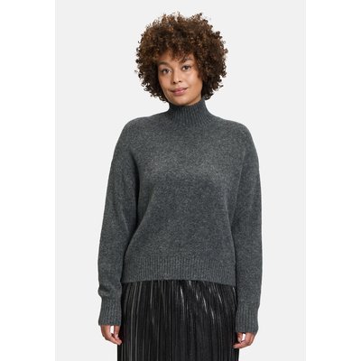 Pull-over en maille à col droit CARTOON