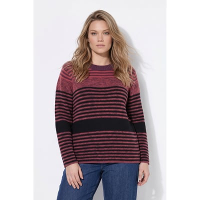 Pull en coton bio, motif à rayures ULLA POPKEN