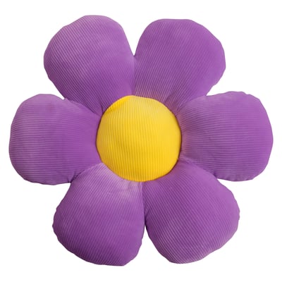Coussin velours forme marguerite MINNIE MAGMA HEIMTEX