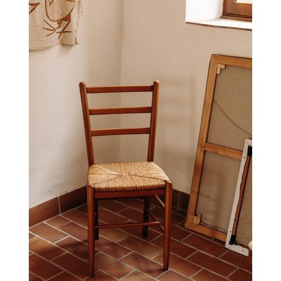 Paire de chaises en bois Claude N°431 - Bon état DEBONGOUT