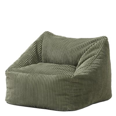 Pouf de salon, velours côtelé, JON NORDLYS