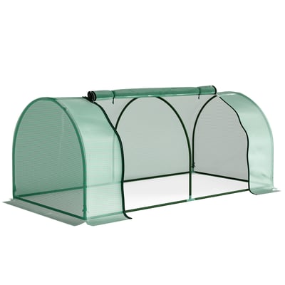 Mini-serre PE Vert OUTSUNNY