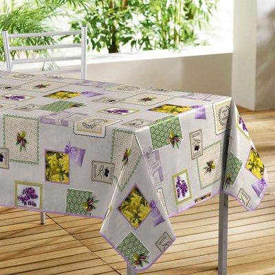 Nappe rectangle PVC Provence DOUCEUR D'INTÉRIEUR