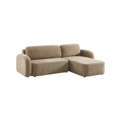Canapé d'angle réversible convertible 3 places tissu avec coffre NOUMA SWEEEK
