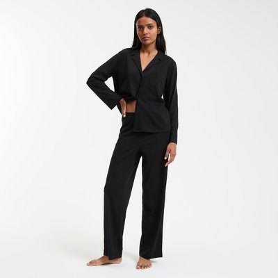 Cotton Jersey Pyjamas with Long Sleeves LA REDOUTE COLLECTIONS