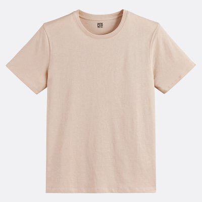 T-shirt col rond manches courtes LA REDOUTE COLLECTIONS