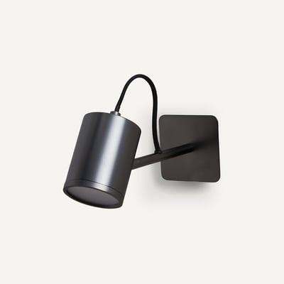 Girevole Graphite Adjustable Spotlight Wall Lamp AM.PM