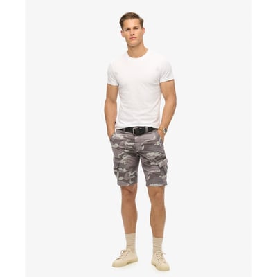 Short Homme Superdry - Taille 34 (Grand) - Multicolore - 100% Coton - Coupe Regular - Occasion Très Bon état