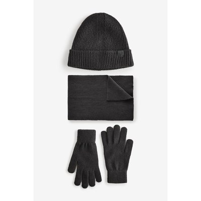 Écharpe bonnet et gants ensemble NEXT