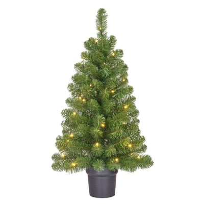 Sapin de Noël artificiel avec LED NORTON BLACK BOX TREES