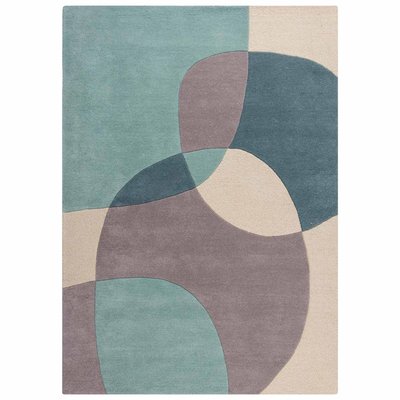 Tapis de salon moderne pure laine GLEE NOVATREND