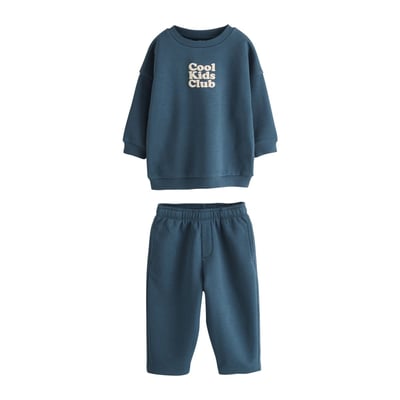 Ensemble jogging ras du cou semi uni NEXT