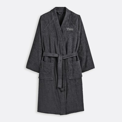 Peignoir éponge col kimono personnalisé, Haxel LA REDOUTE INTERIEURS