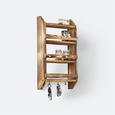 Полка из дерева" Shelf Hook / Шелф Хук SO'HOME