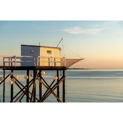Tableau Mural Cabane Sur Mer MER CEANOTHE