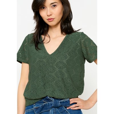 T-shirt brodé romantique LOLALIZA