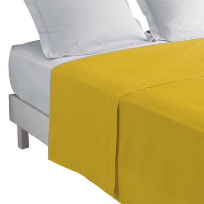 Drap plat coton Collection Linna DOUCEUR D'INTÉRIEUR