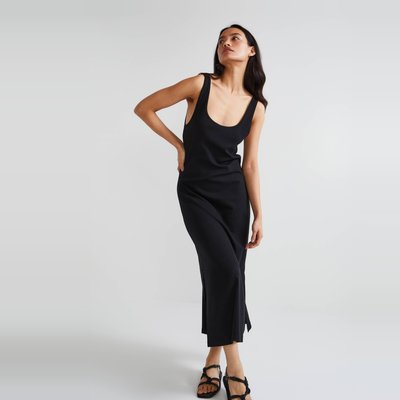 Robe de plage côtelée en jersey de coton BIO GOTS MONOPRIX