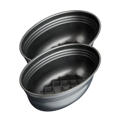 Lot de 2 moules à gâteaux 26/26 cm Black metallic Black ZENKER