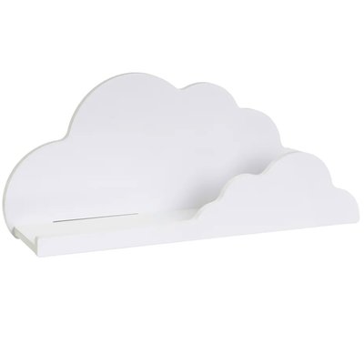 Étagère murale enfant blanc nuage 60x12x26cm WADIGA