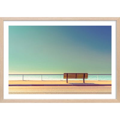 Affiche paysage pause balnéaire HEXOA