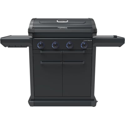 Barbecue gaz Onyx 4S noir 4 brûleurs sur chariot, 72x46 cm CAMPINGAZ