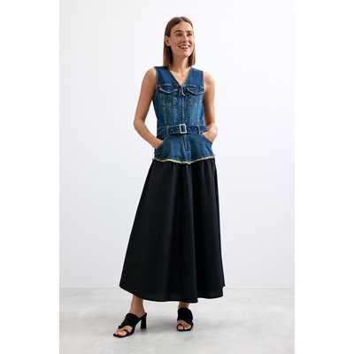Robe en denim sans manches DESIGUAL