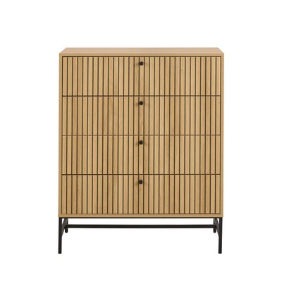 Commode 4 tiroirs en bois L80.6cm - Storo DRAWER