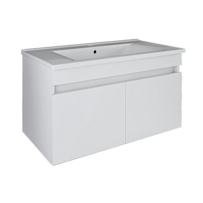 Meuble vasque 85 cm 2 portes LAAN PIER IMPORT